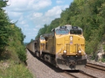 UP 7167 eastbound coal loads